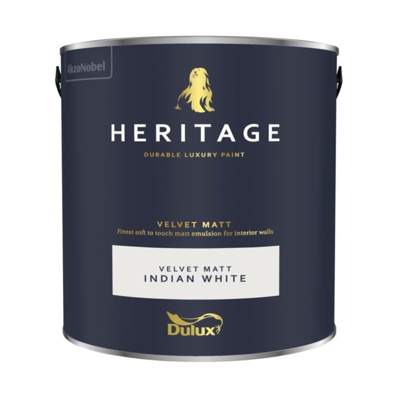 Dulux Heritage Matt 2.5L – Indian White
