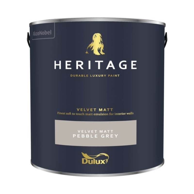 Dulux Heritage Matt 2.5L – Pebble Grey