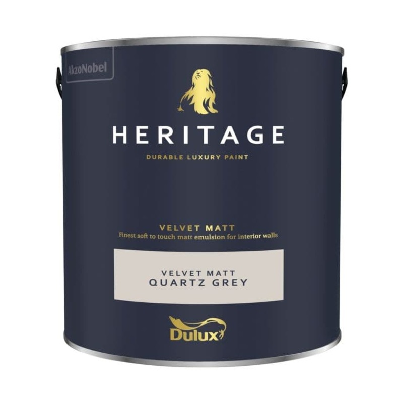 Dulux Heritage Matt 2.5L – Quartz Grey