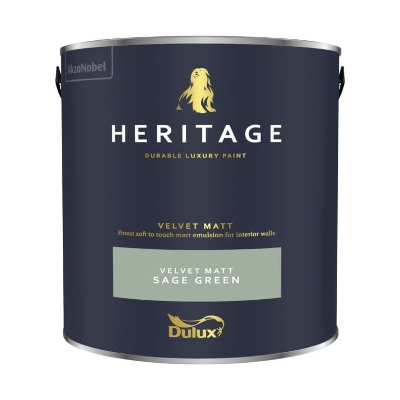 Dulux Heritage Matt 2.5L – Sage Green