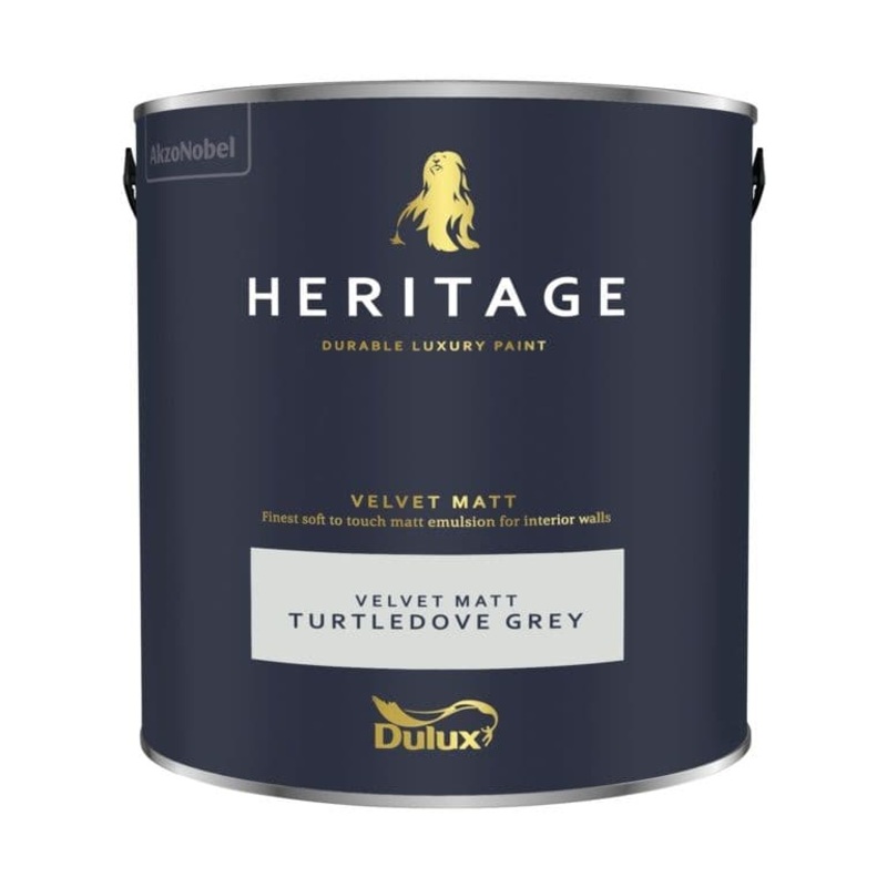 Dulux Heritage Matt 2.5L – Turtledove Grey