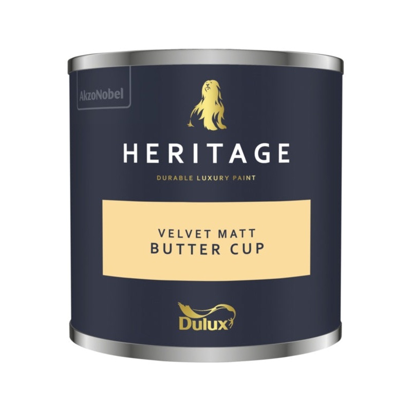 Dulux Heritage Tester 125ml – Butter Cup