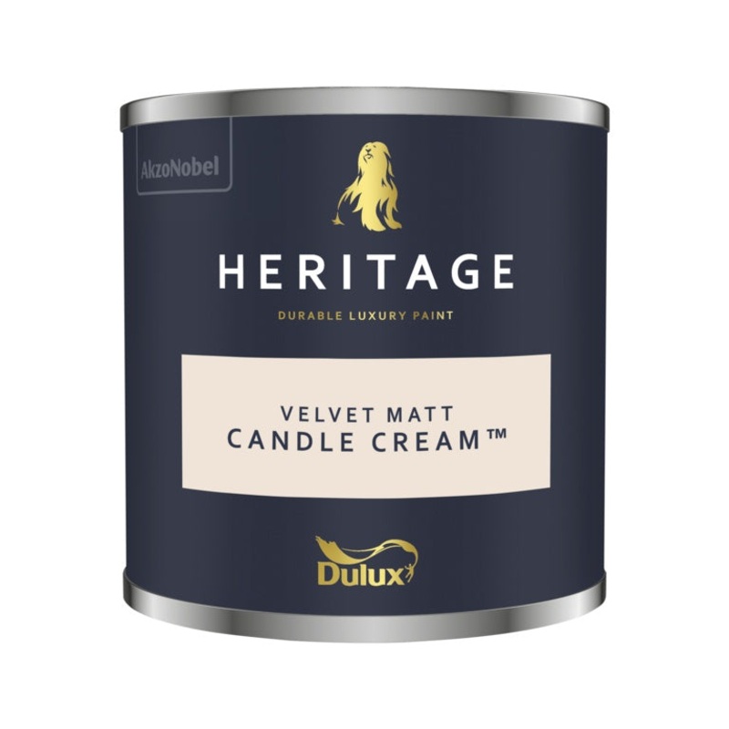 Dulux Heritage Tester 125ml – Candle Cream