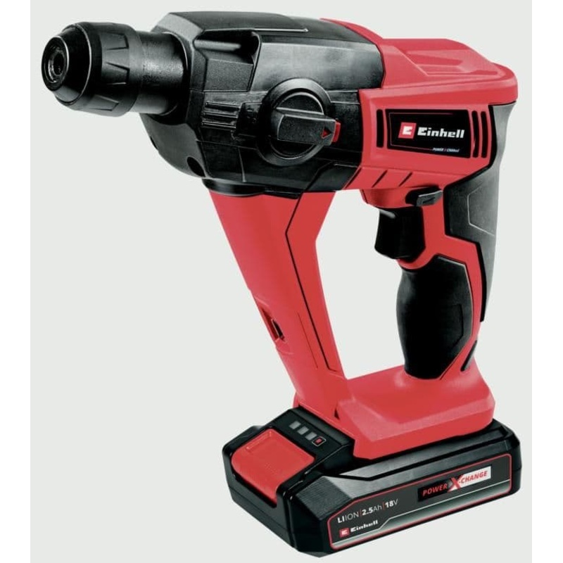 Einhell PXC 18v Rotary Hammer Kit – 2.5ah