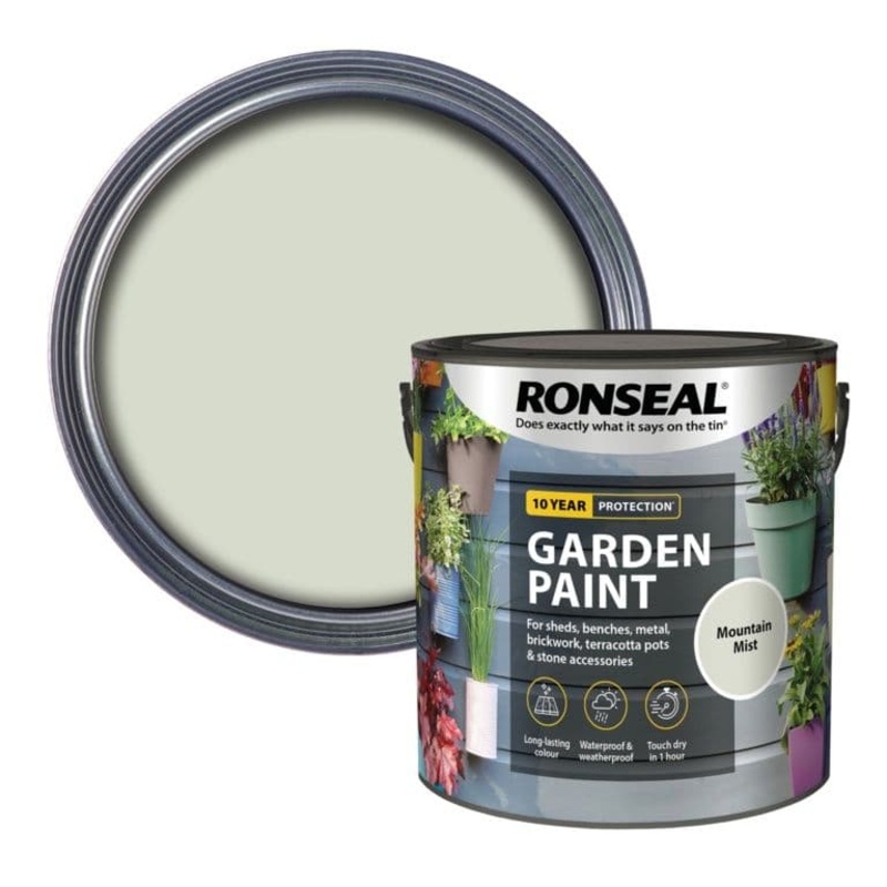 Ronseal Garden Paint 2.5L – Mountain Mist