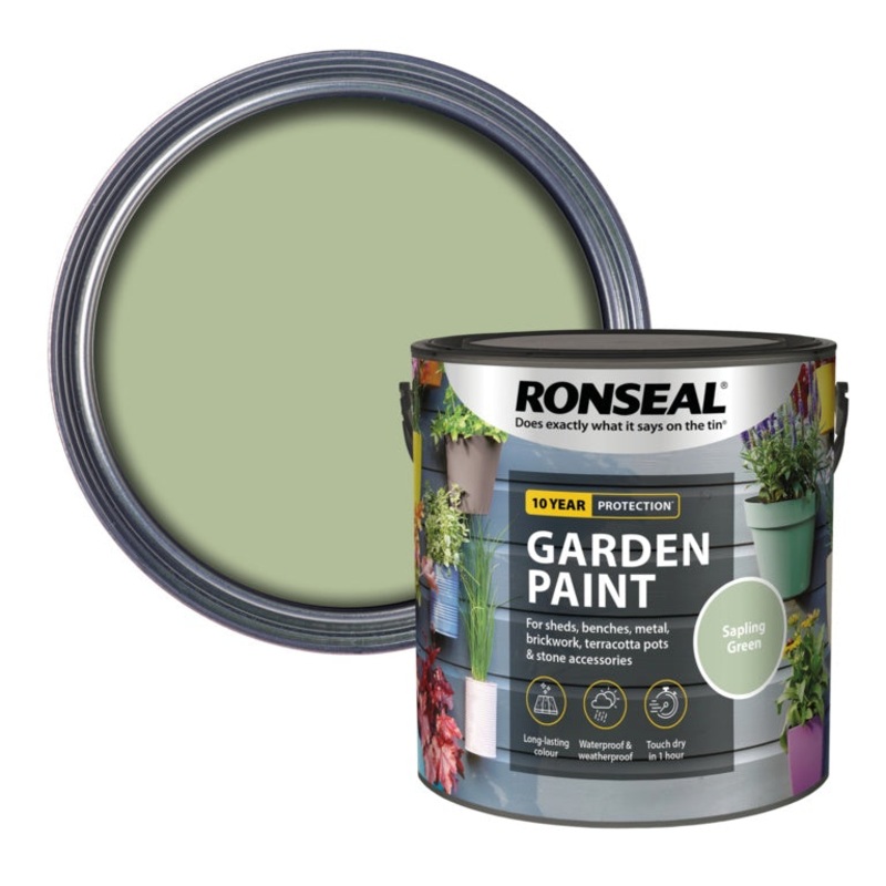 Ronseal Garden Paint 2.5L – Sapling Green