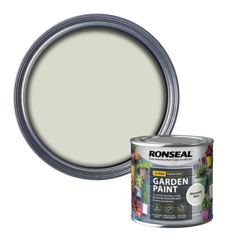 Ronseal Garden Paint 250ml – Mountain Mist