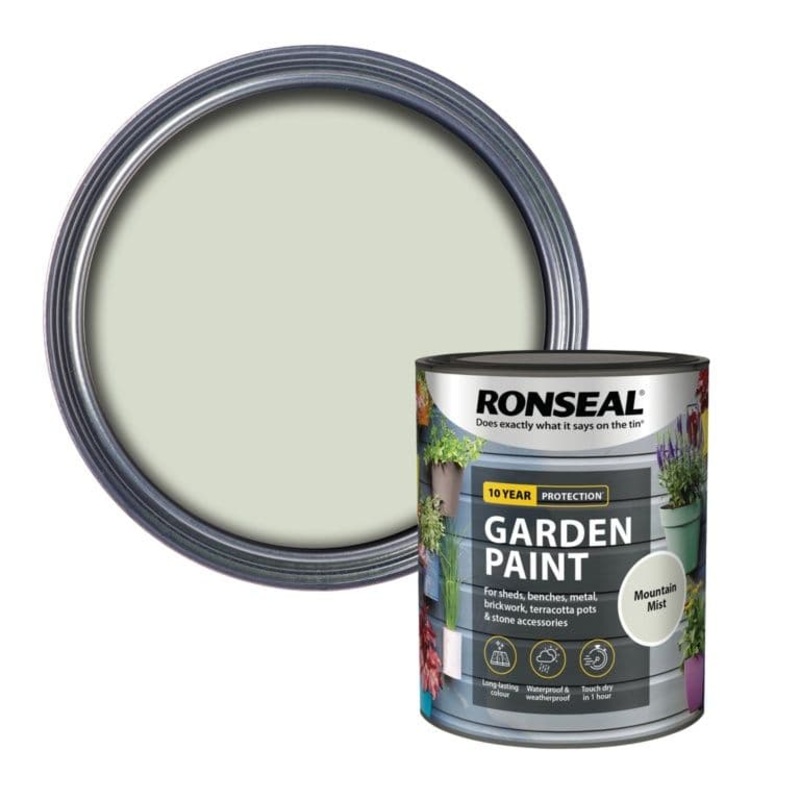 Ronseal Garden Paint 750ml – Mountain Mist