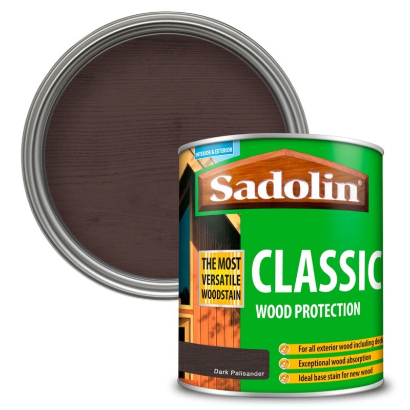Sadolin Classic Wood Protection – 1L Dark Palisander
