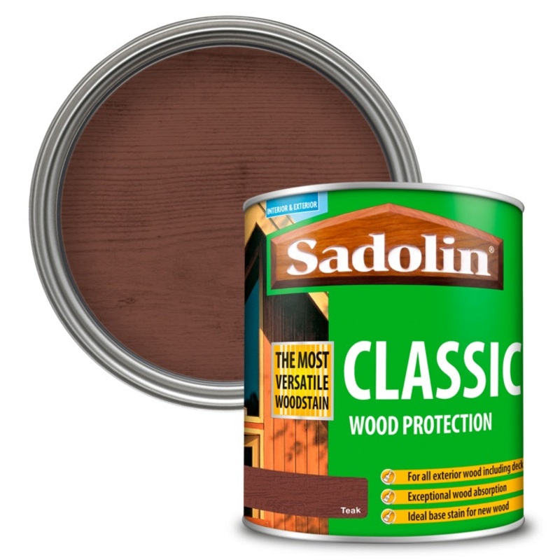 Sadolin Classic Wood Protection – 1L Teak