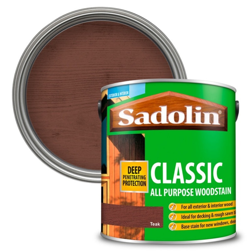 Sadolin Classic Wood Protection – 2.5L Teak