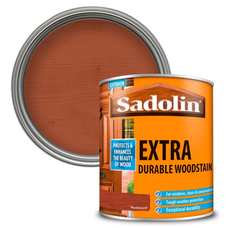 Sadolin Extra Durable Woodstain – 1L Redwood