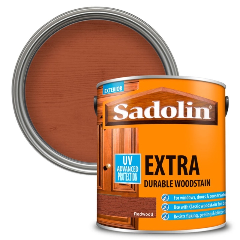 Sadolin Extra Durable Woodstain – 2.5L Redwood