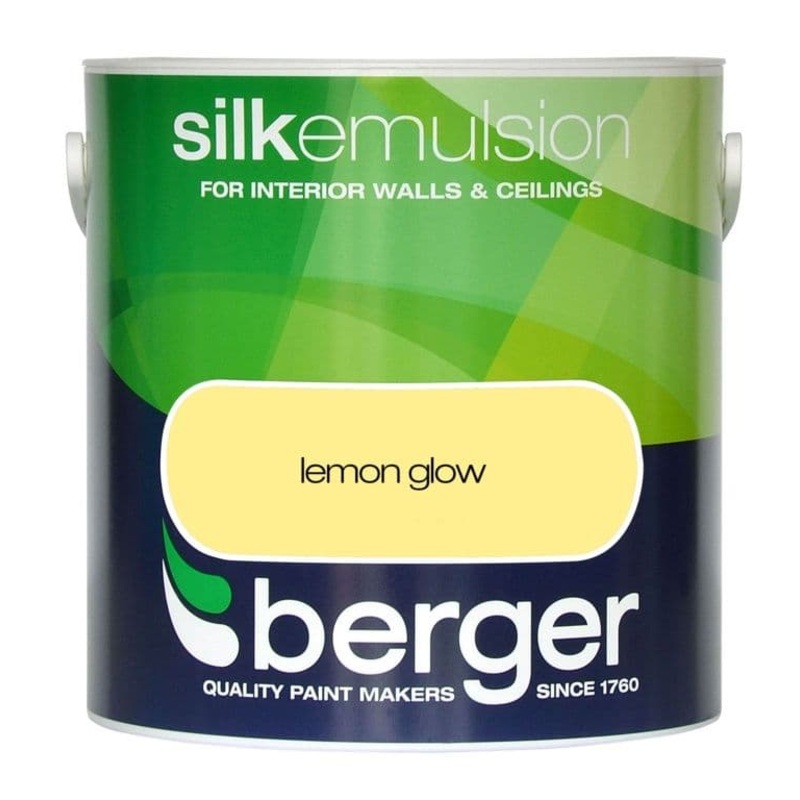 Berger Silk Emulsion 2.5L – Lemon Glow