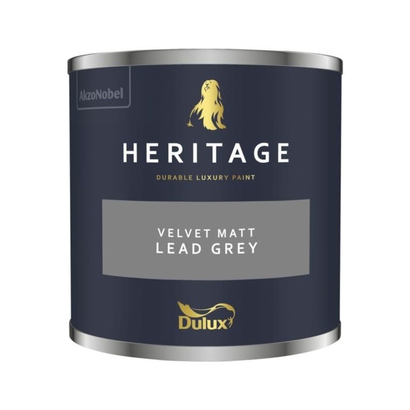 Dulux Heritage Tester 125ml – Lead Grey