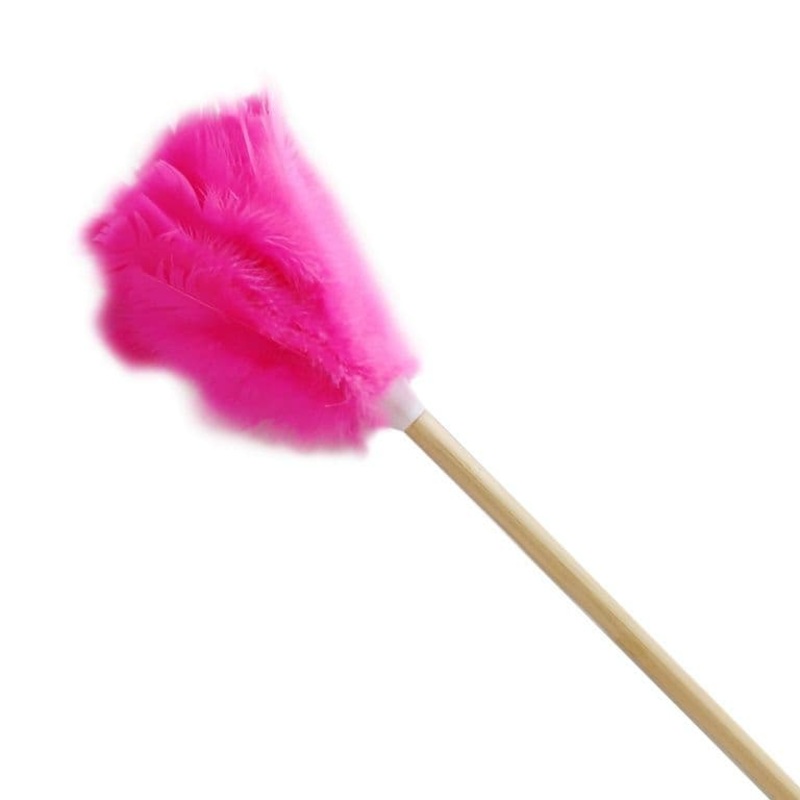 Groundsman Turkey Feather Duster With Bamboo Handle – 22
