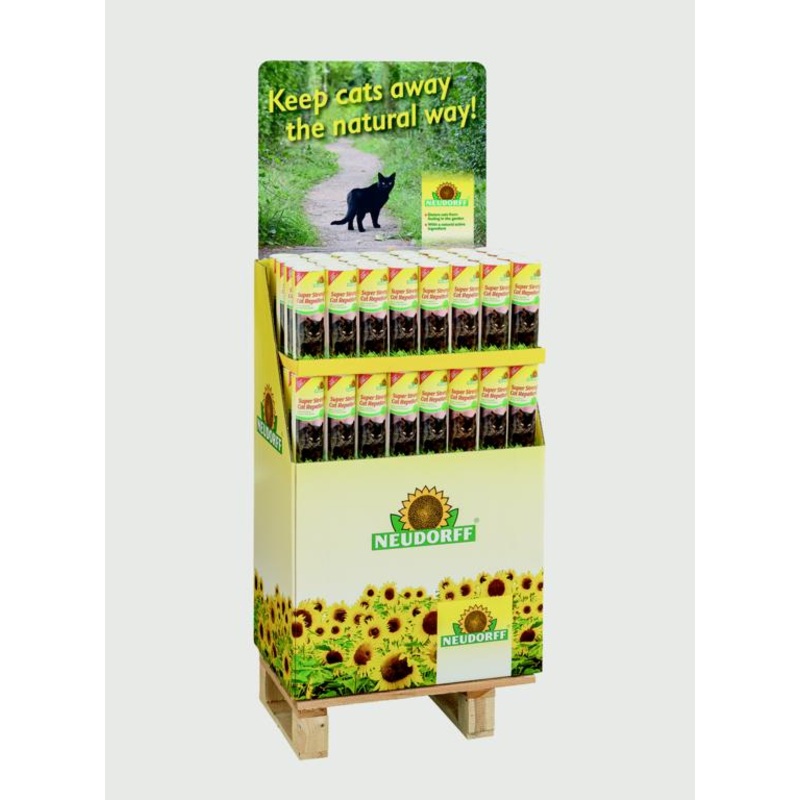 Neudorff Super Strength Cat Repellent – 500g Display Unit Of 60