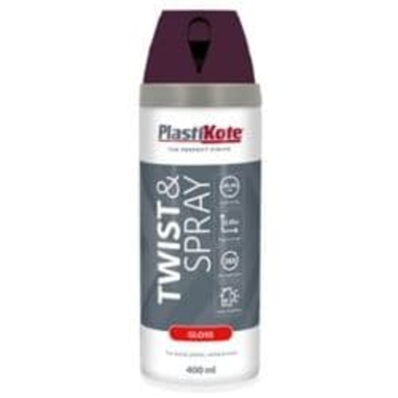 PlastiKote Twist & Spray Paint 400ml – Purple Violet