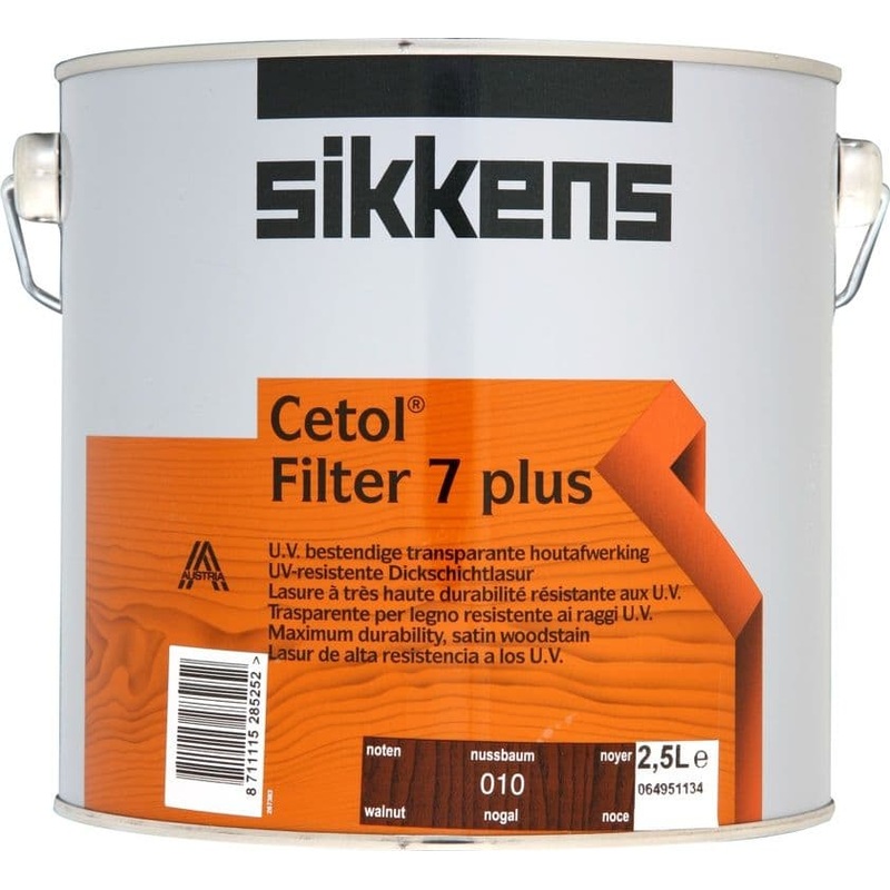 Sikkens Cetol Filter 7 Plus 2.5L – 010 Walnut