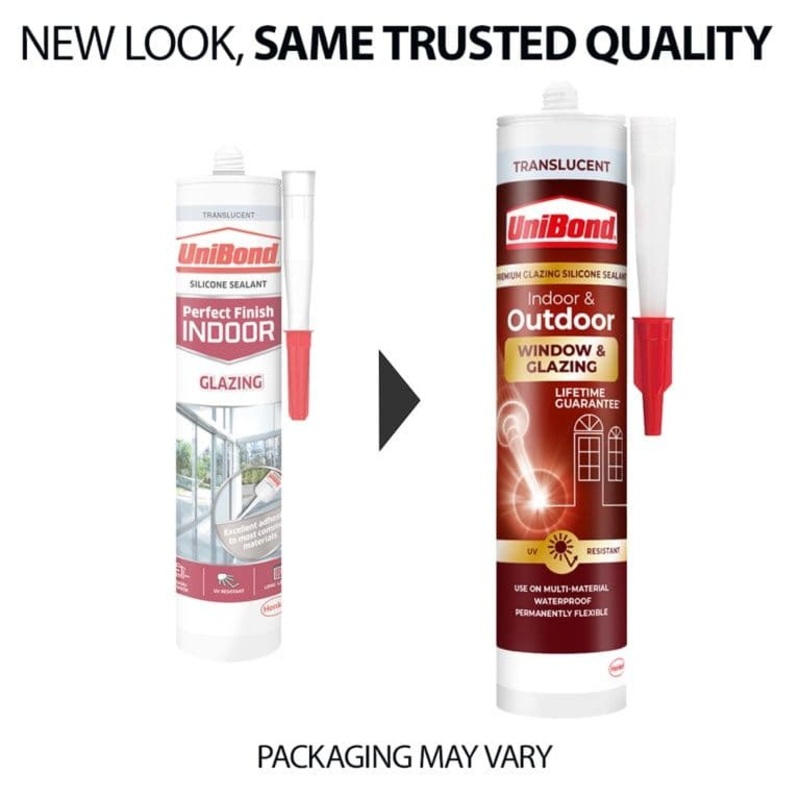 UniBond Glazing Cartridge – 277g Translucent