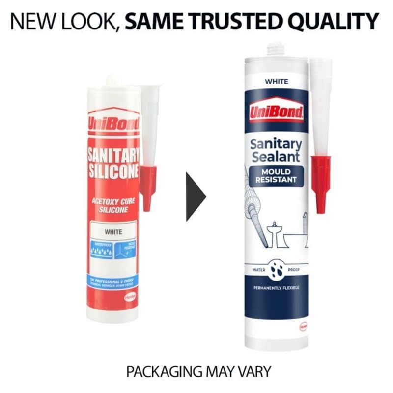 UniBond Sanitary Anti Mould Cartridge – 274g White