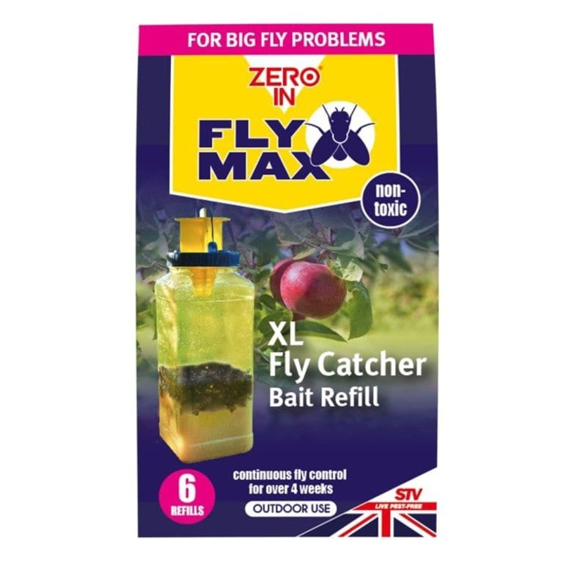Zero In Fly Max XL Fly Catcher Refill – 6 Sachet