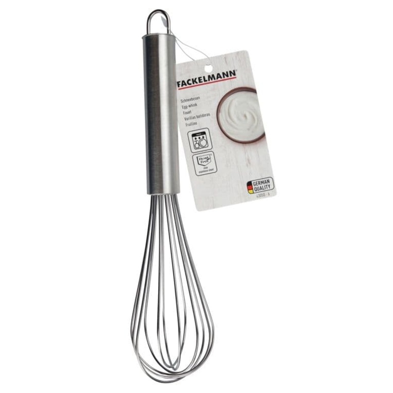 Fackelmann Stainless Steel Whisk – 20cm