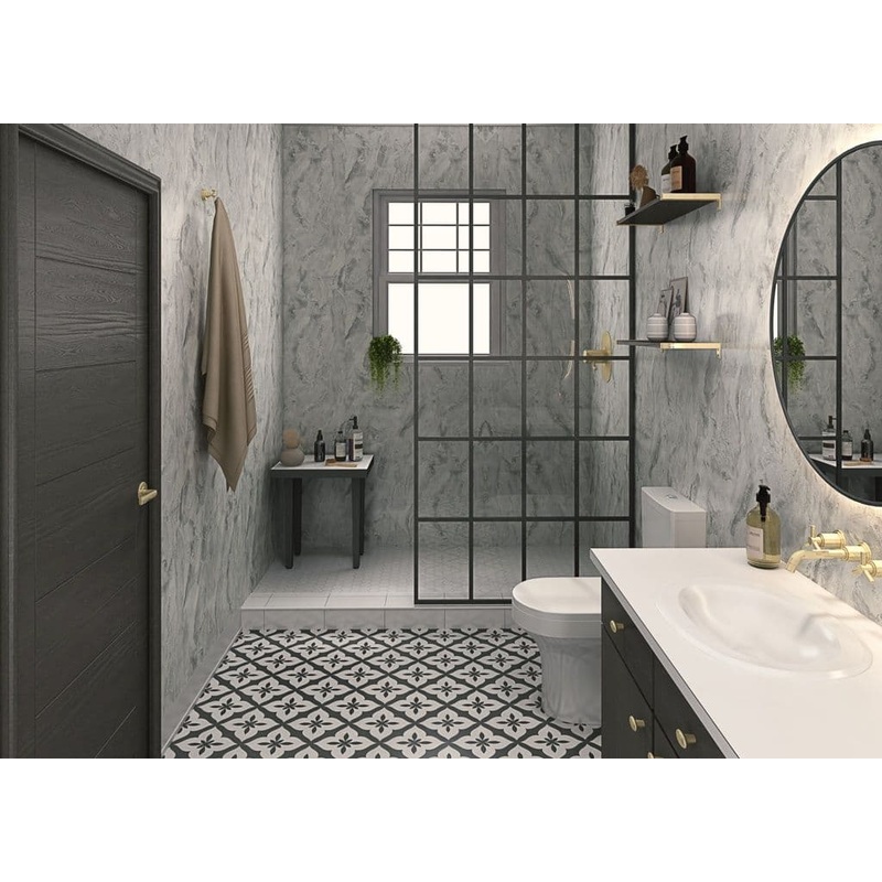 Perform Panel Stratus Marble Bathroom and Shower Panel – 2400mm x 880mm 2919