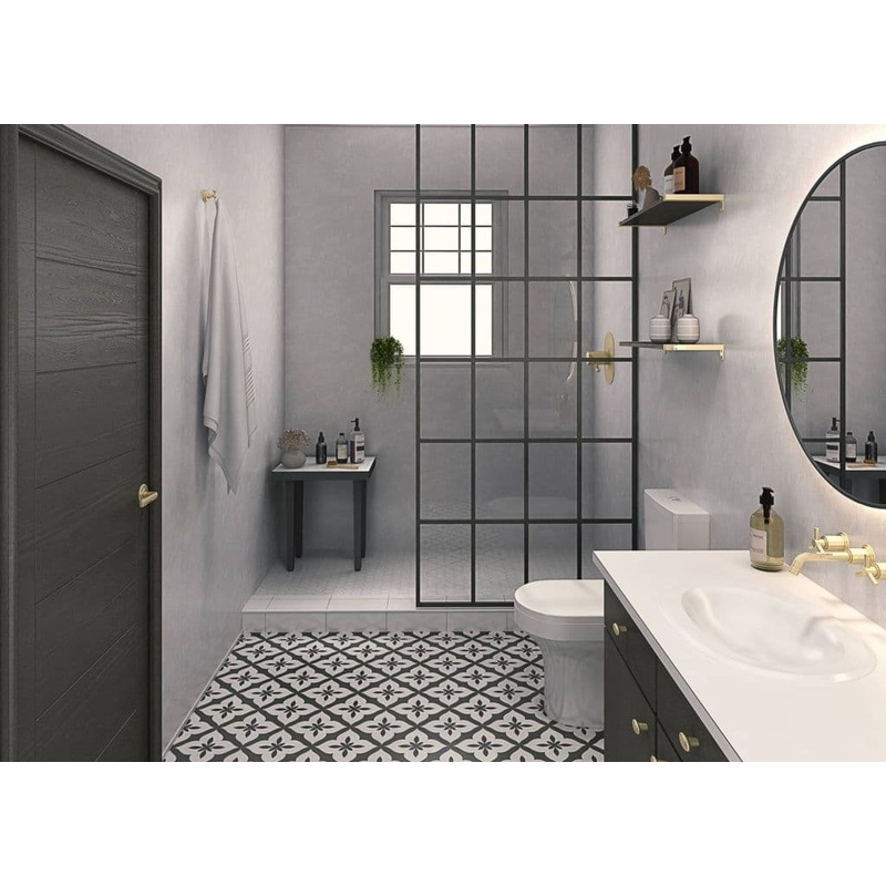 Perform Panel White Frost Bathroom and Shower Panel – 2400mm x 880mm 9711