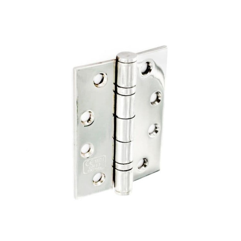 Securit Stainless Steel Bearing Hinges Polished Ce 1 Pair – 100mm