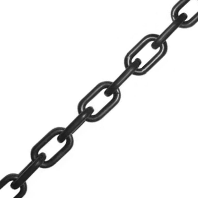 Securit Straight Link Chain Zp Black – 4mm x 19mm x 2m
