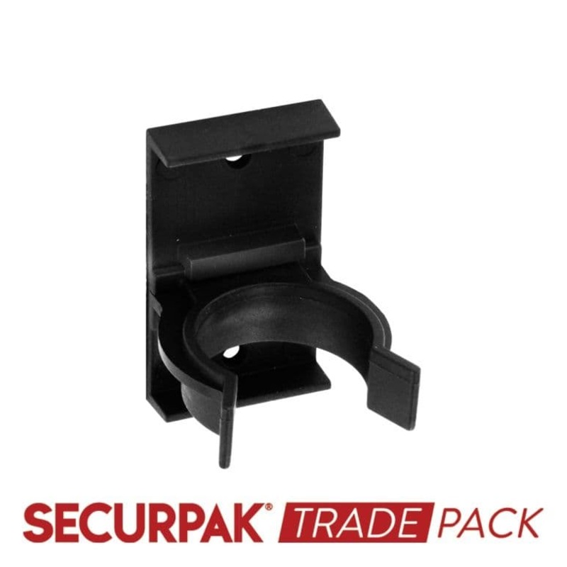 Securpak Plinth Clip Black 10mm – Pack 10