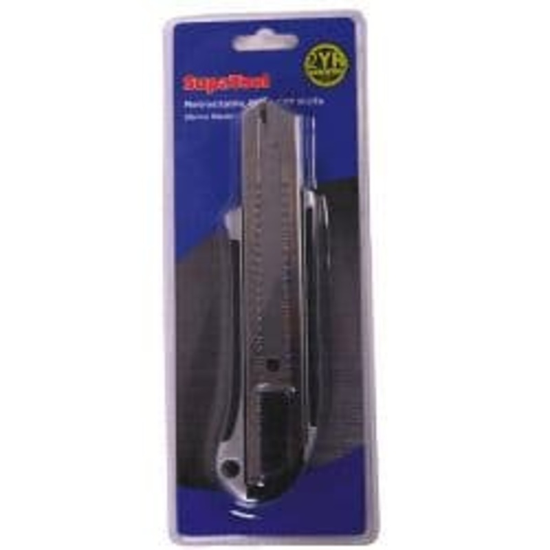 SupaTool Heavy Duty Snap Off Knife – 25mm Blade