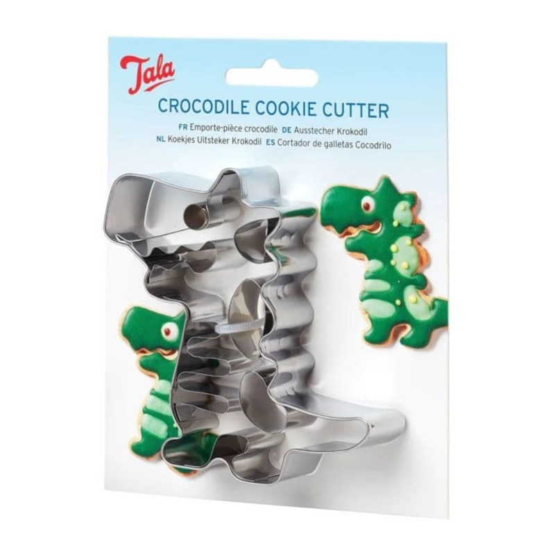 Tala Crocodile Cookie Cutter – Stainless Steel