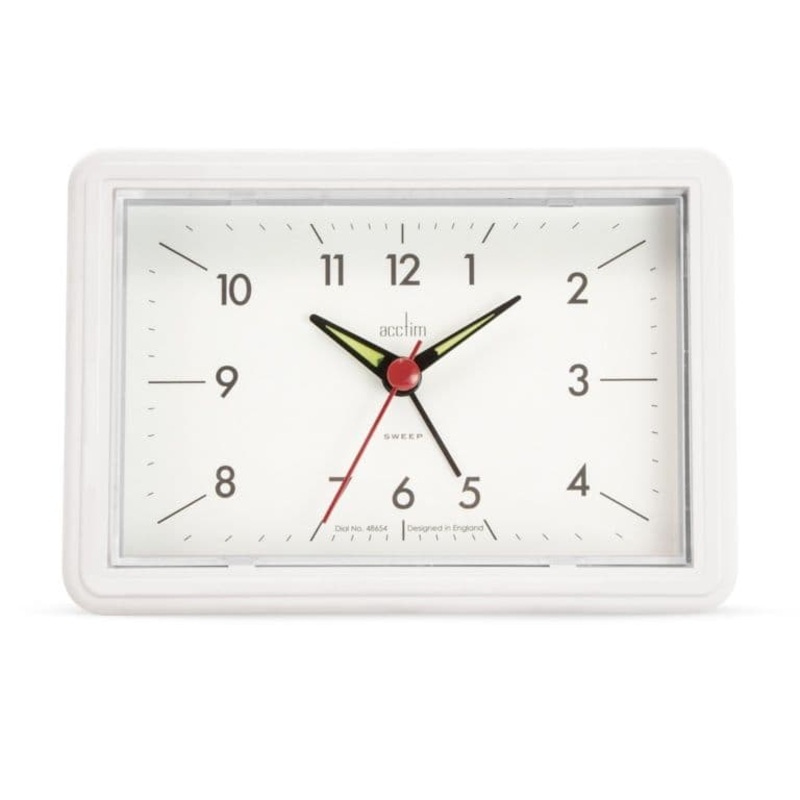 Drake Non Ticking Alarm Clock – Buttermilk