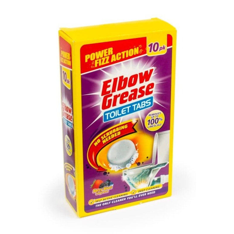 Elbow Grease Toilet Tablets – Berry / 10 x 30g