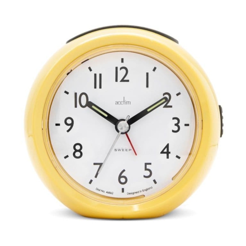 Grace Non Ticking Alarm Clock – Honey