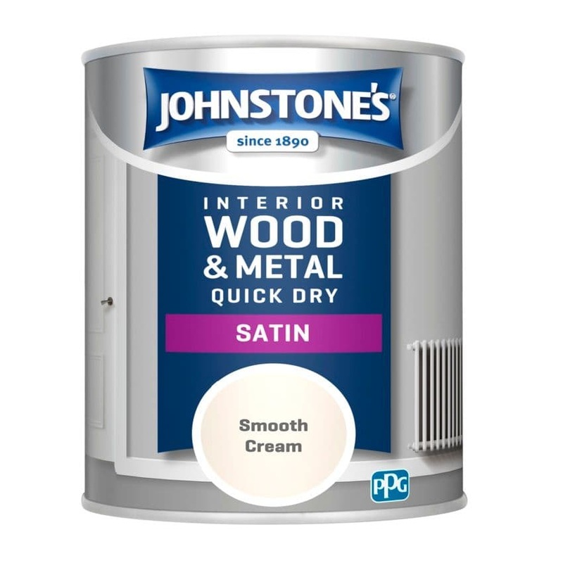 Johnstones Quick Dry Satin 750ml – Smooth Cream