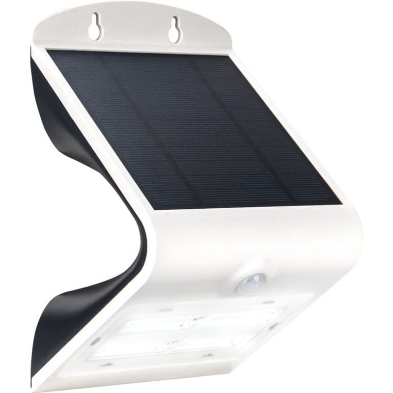 Luceco Solar Wall Light & PIR Sensor – 400 lumens / 3.2w / IP44