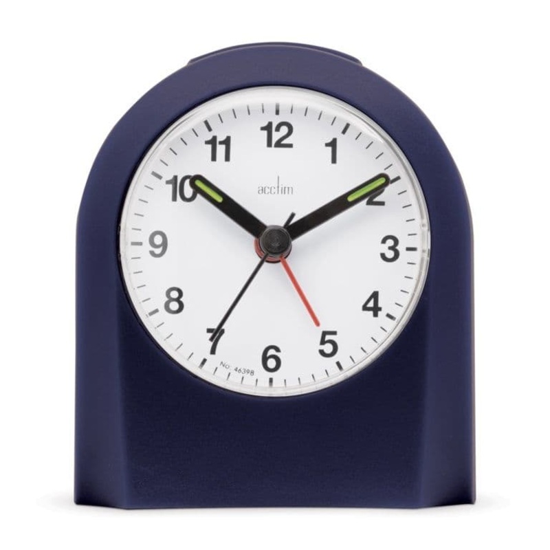 Palma Crescendo Alarm Clock With Snooze – Deep Ocean