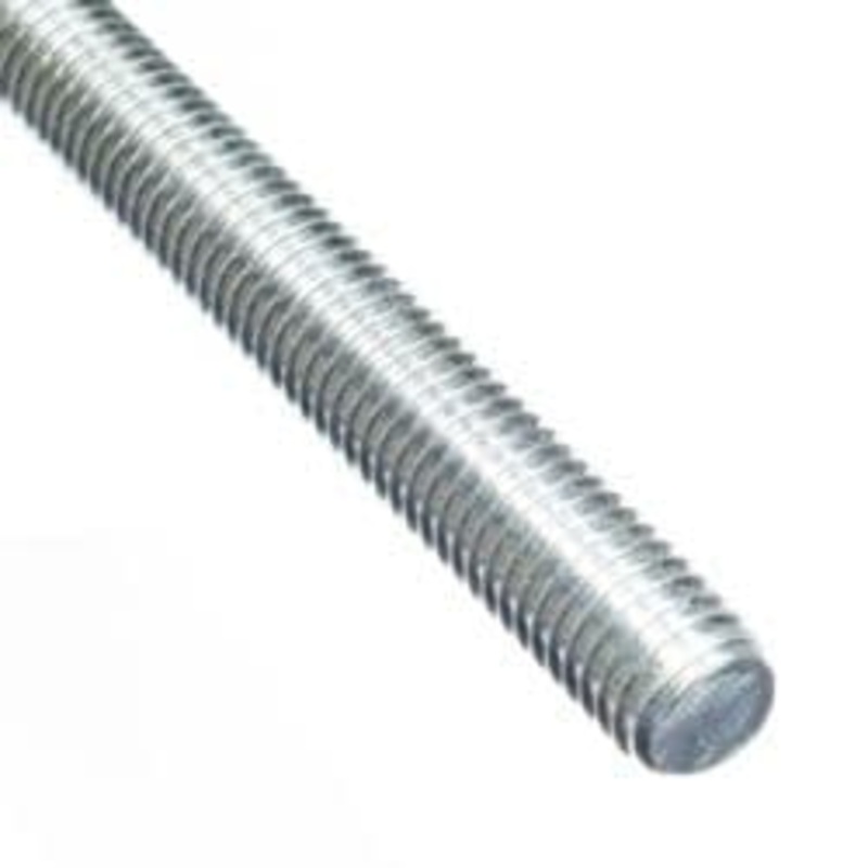 Smiths Ironmongery Zinc Plated Threaded Rod – M16 x 1m