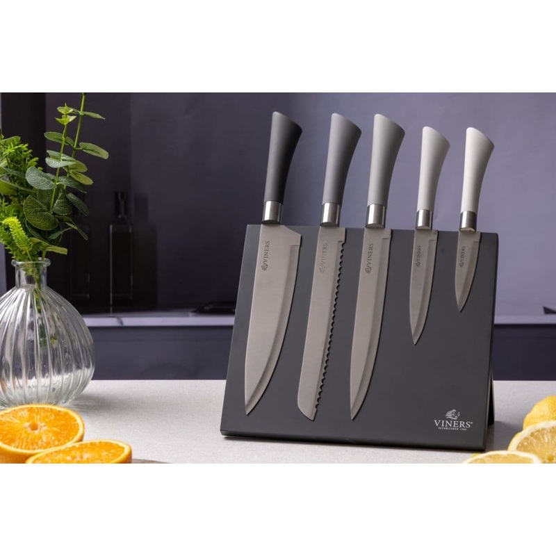 Viners Mono Mix Knife Block Giftbox – 6 Piece