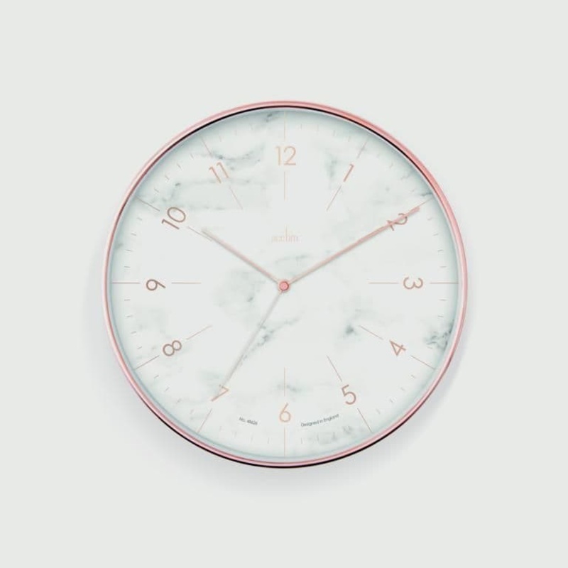 Webster Non Ticking Clock 30cm – Copper