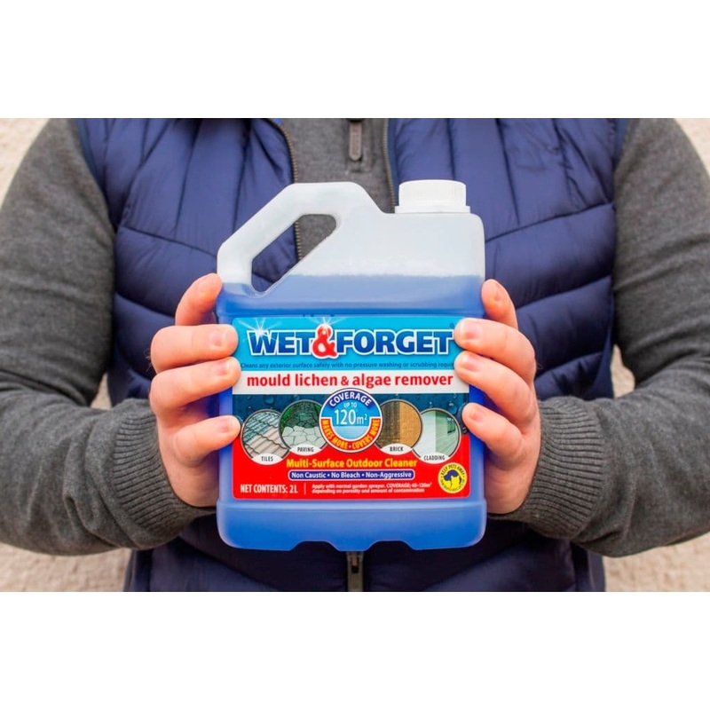 Wet & Forget Mould Lichen & Algae Remover – 2L