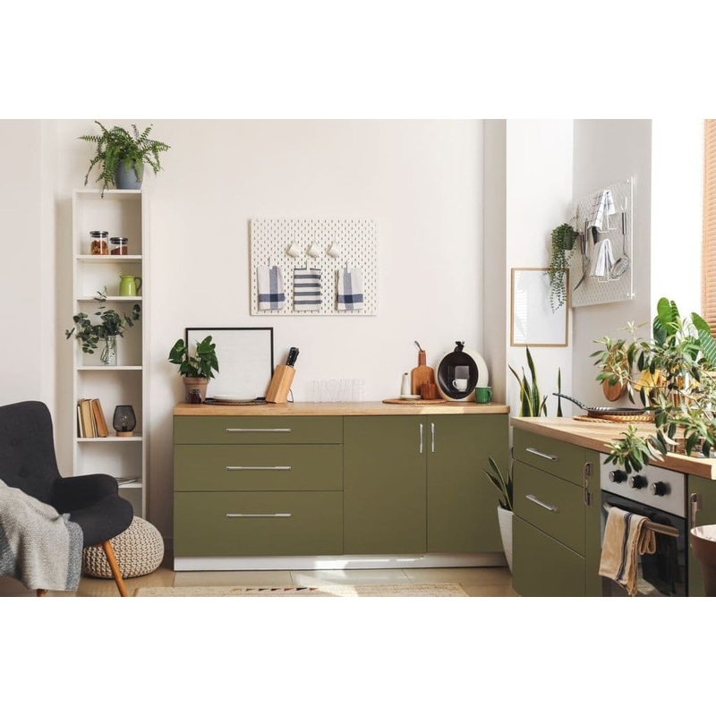 d-c-fix Uni Matt Olive Green Self Adhesive Film – 67.5cm x 2m