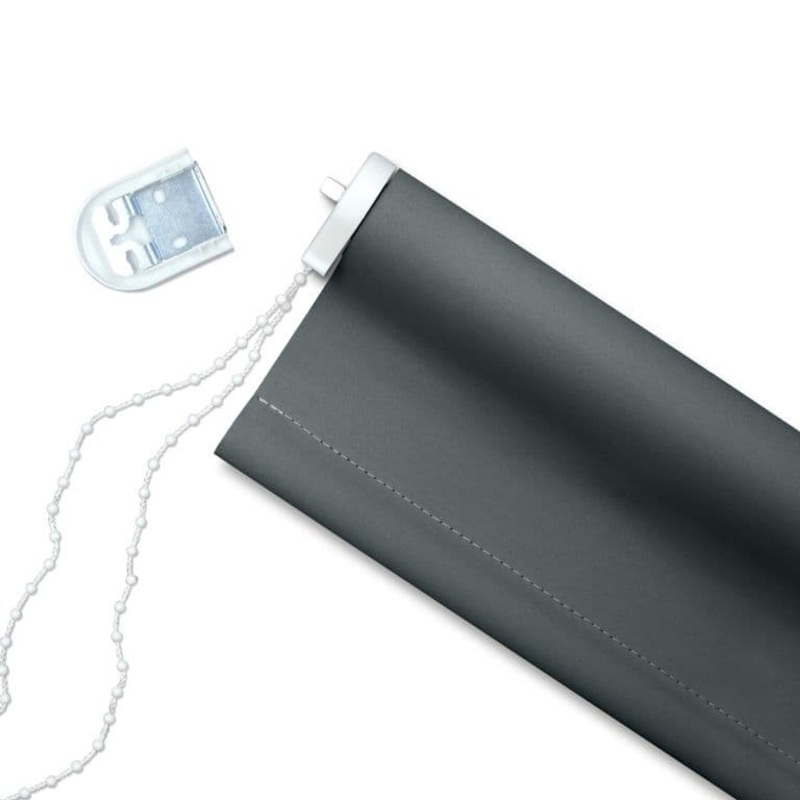 RENAISSANCE Blackout Roller Blind Slate Grey – 60cm