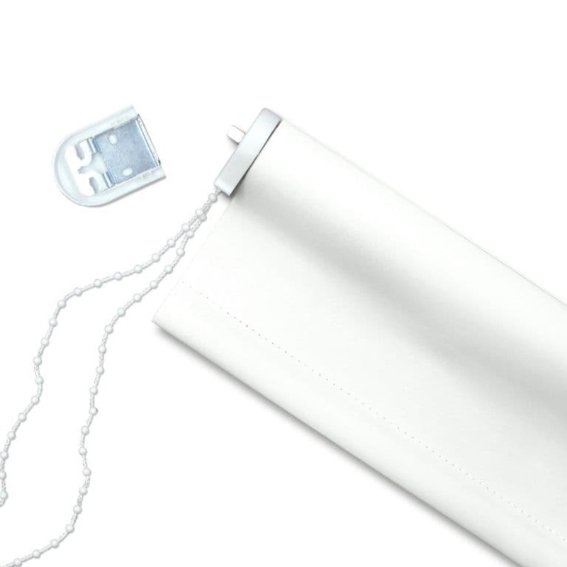 RENAISSANCE Blackout Roller Blind White – 60cm