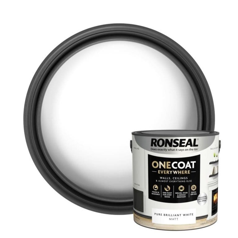Ronseal One Coat Everywhere Matt Paint 2.5L – PBW