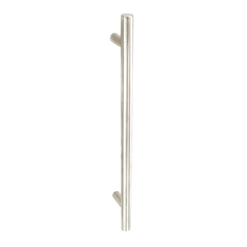 Securit Plain Bar Handle Satin Nickel – 96mm