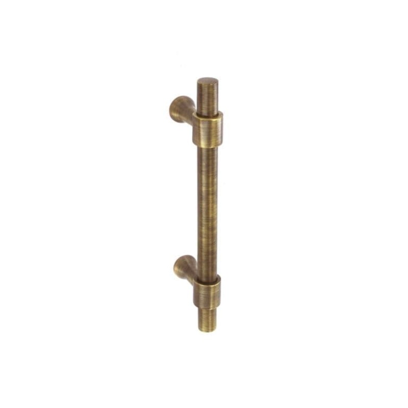 Smiths Architectural Brass Shouldered Handle 96mm – Antique Brass